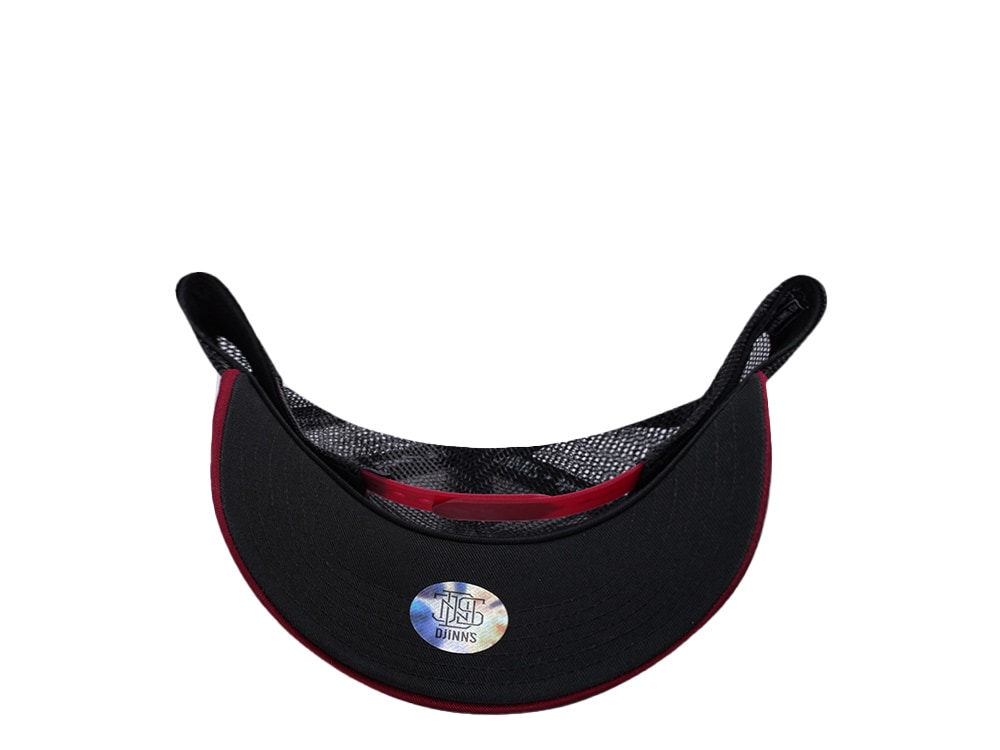 Djinns HFT OctoGrape Maroon Trucker Snapback Gorra