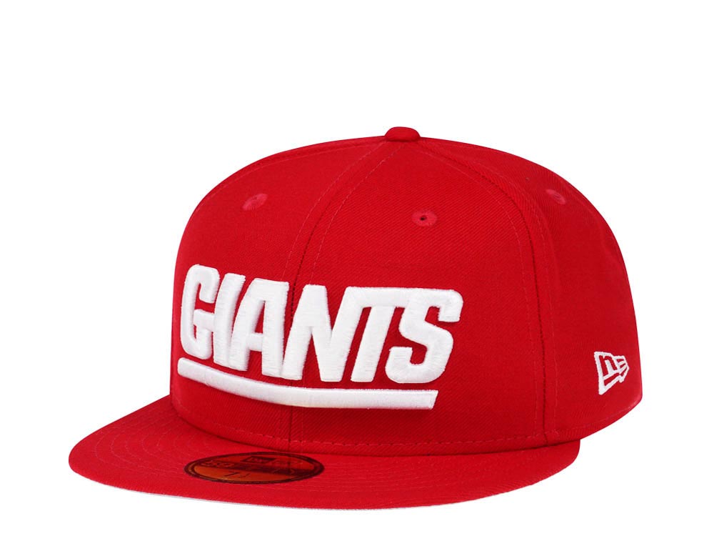 New Era New York Giants Red Classic Edition 59Fifty Fitted Gorra
