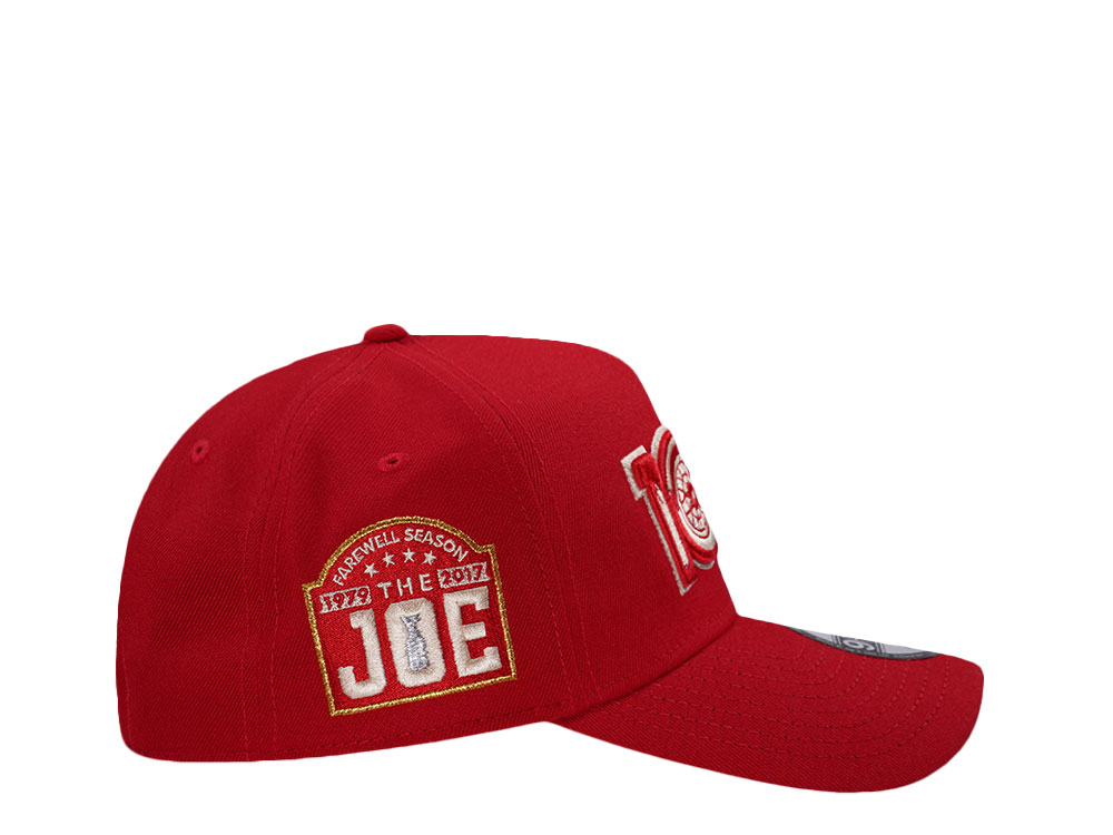 New Era Detroit Red Wings Farewell Season Red Prime Edition 9Forty A Frame Snapback Gorra