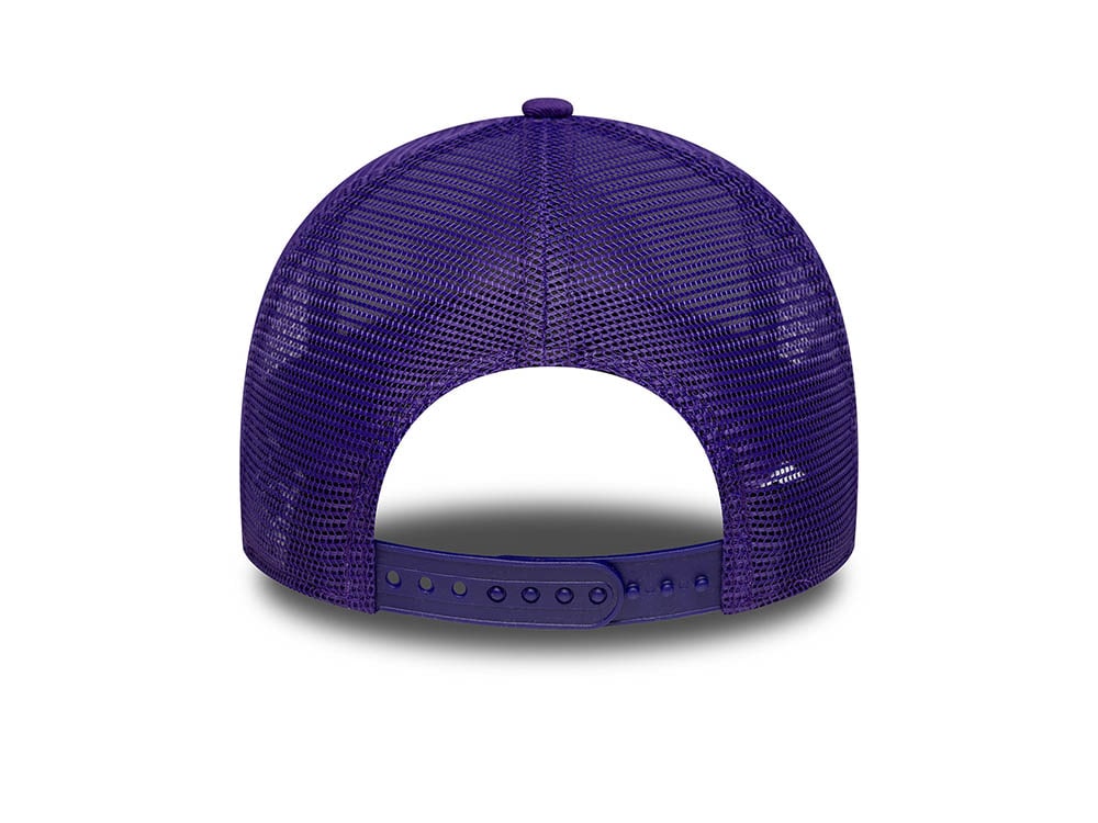 New Era Los Angeles Lakers 17 Time NBA Champions Edition 9Forty A Frame Trucker Snapback Gorra
