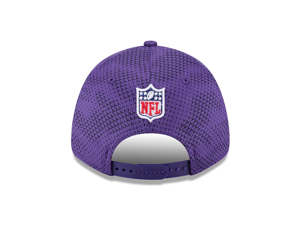 New Era Minnesota Vikings Sideline 2024 9Forty Stretch Snapback Gorra