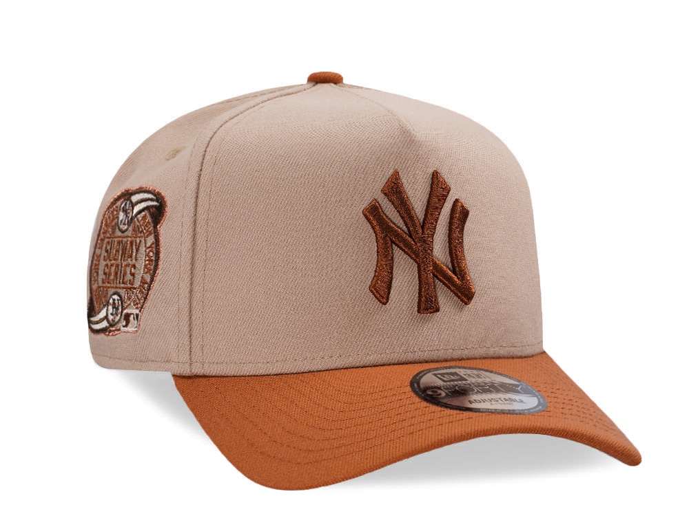 New Era New York Yankees World Series 2000 Pumpkin Spice Edition 9Forty A Frame Snapback Gorra