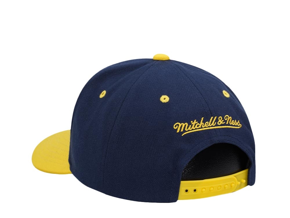 Mitchell & Ness University of Michigan Wolverines Pro Crown Fit Snapback Gorra