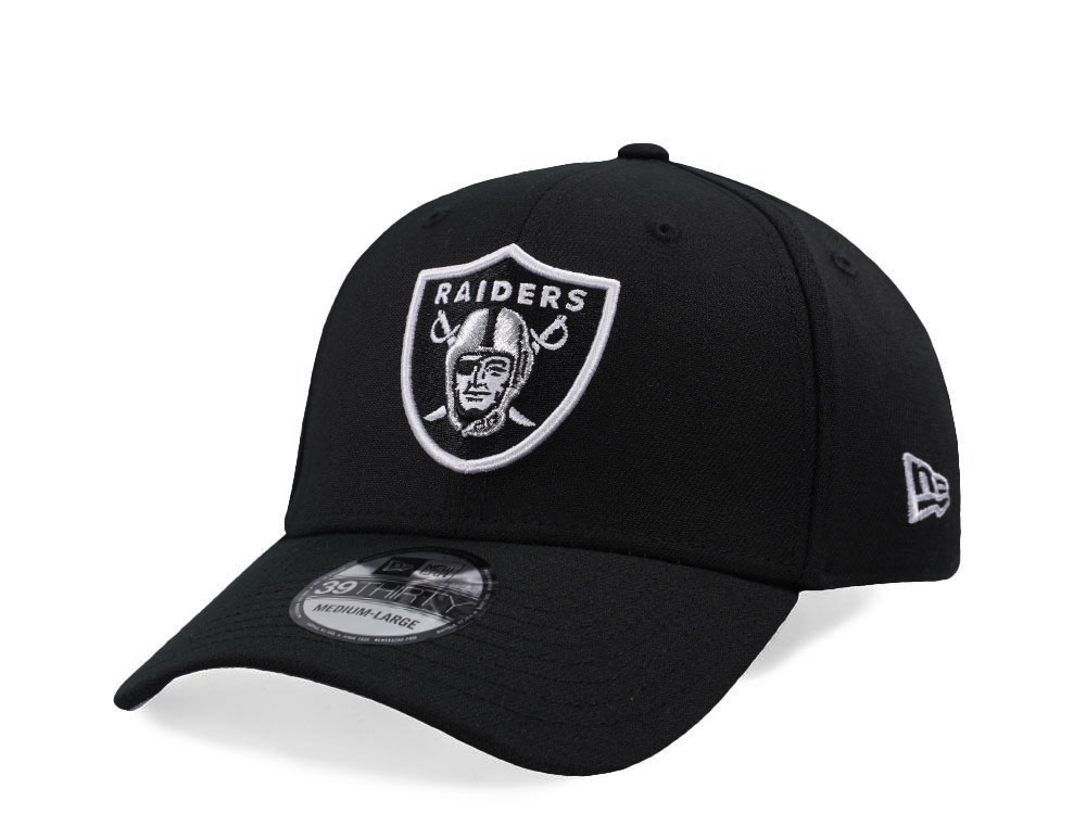 New Era Las Vegas Raiders Black Edition 39Thirty Stretch Fit Gorra