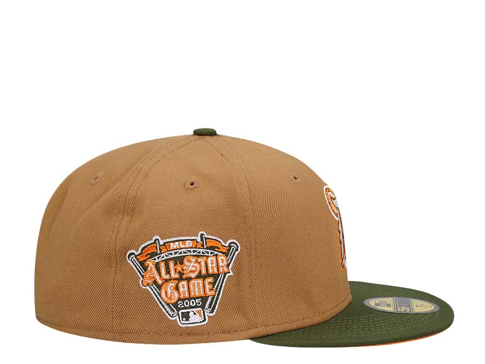 New Era Detroit Tigers All Star Game 2005 Two Tone Edition 59Fifty Fitted Gorra