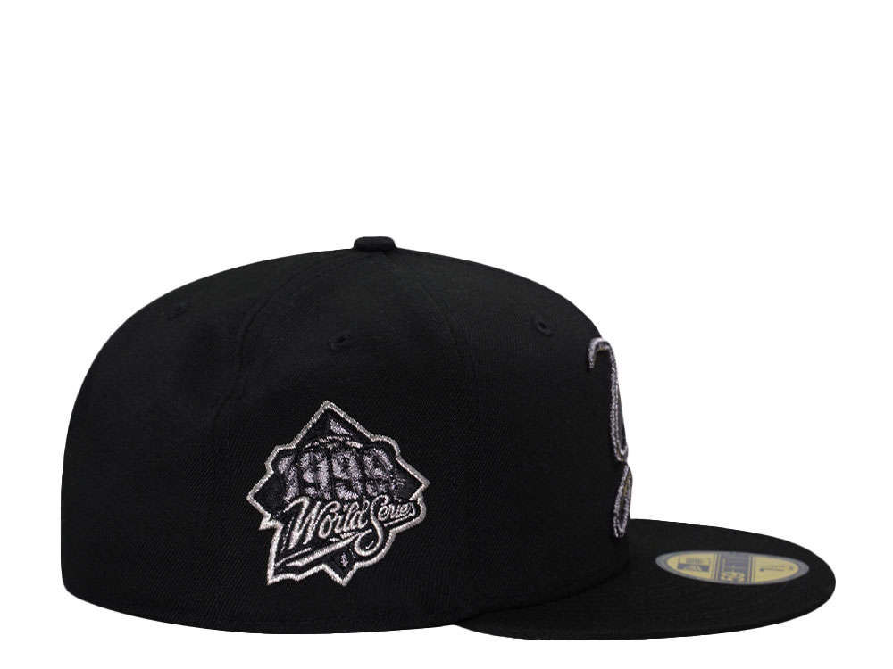 New Era New York Yankees World Series 1999 Black Pewter Prime Edition 59Fifty Fitted Gorra
