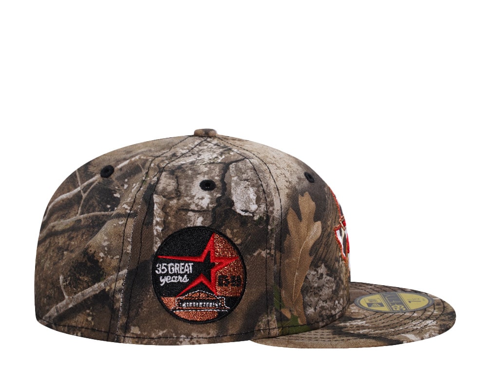 New Era Houston Astros 35th Anniversary Realtree APX Prime Edition 59Fifty Fitted Gorra