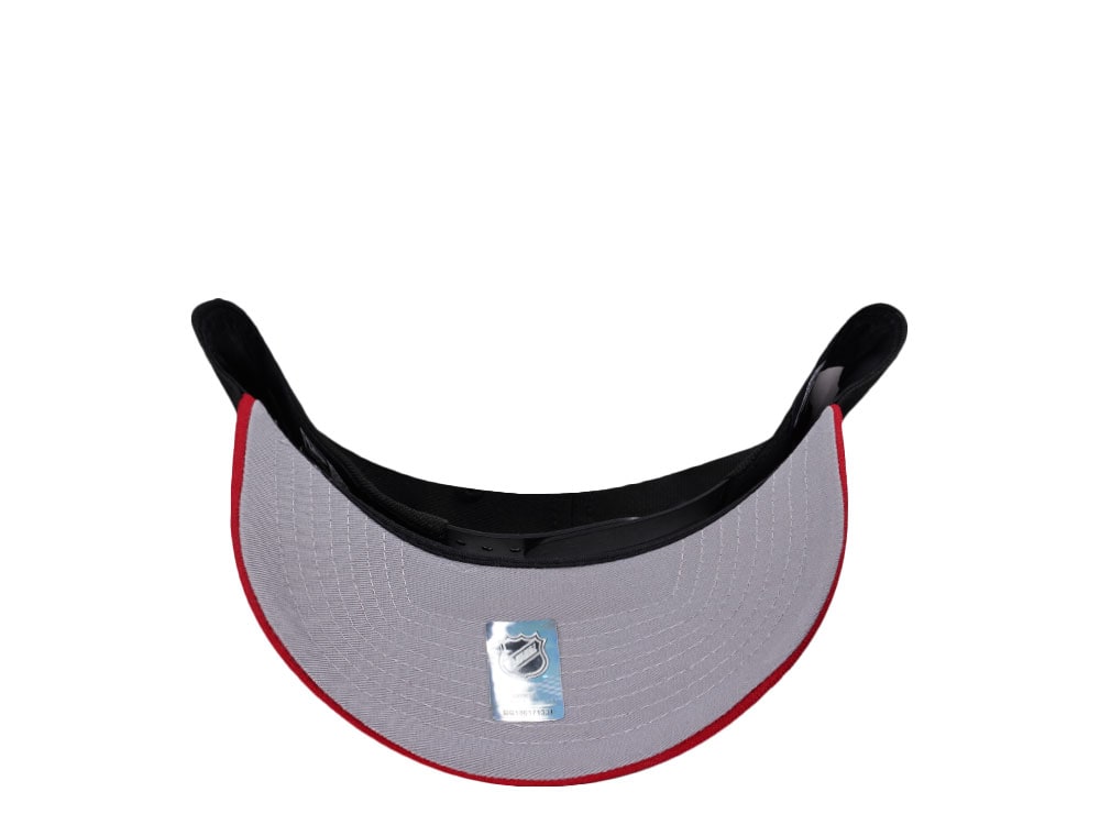 New Era Chicago Blackhawks Winter Classic Wrigley Field Black Two Tone Edition 9Forty A Frame Snapback Gorra