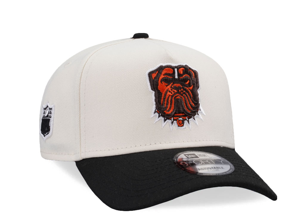 New Era Cleveland Browns Classic Chrome Two Tone Edition 9Forty A Frame Snapback Gorra