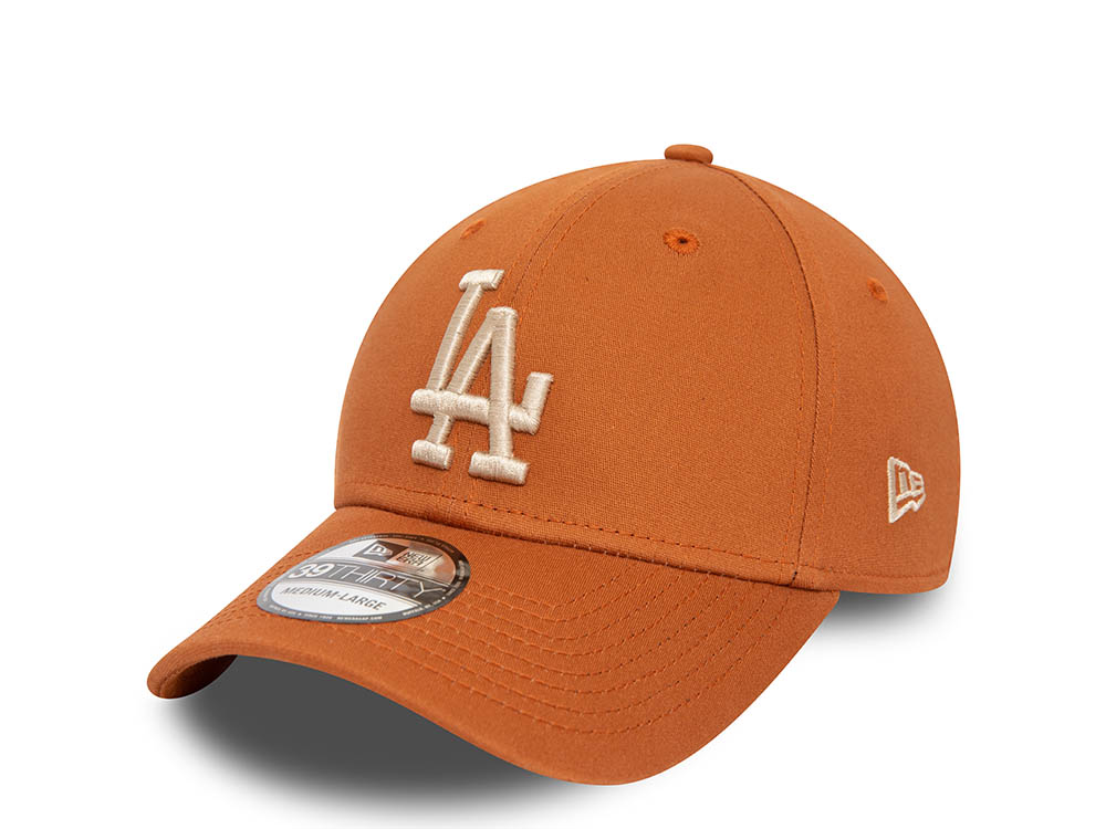 New Era Los Angeles Dodgers Brown League Essential Edition 39Thirty Stretch Gorra