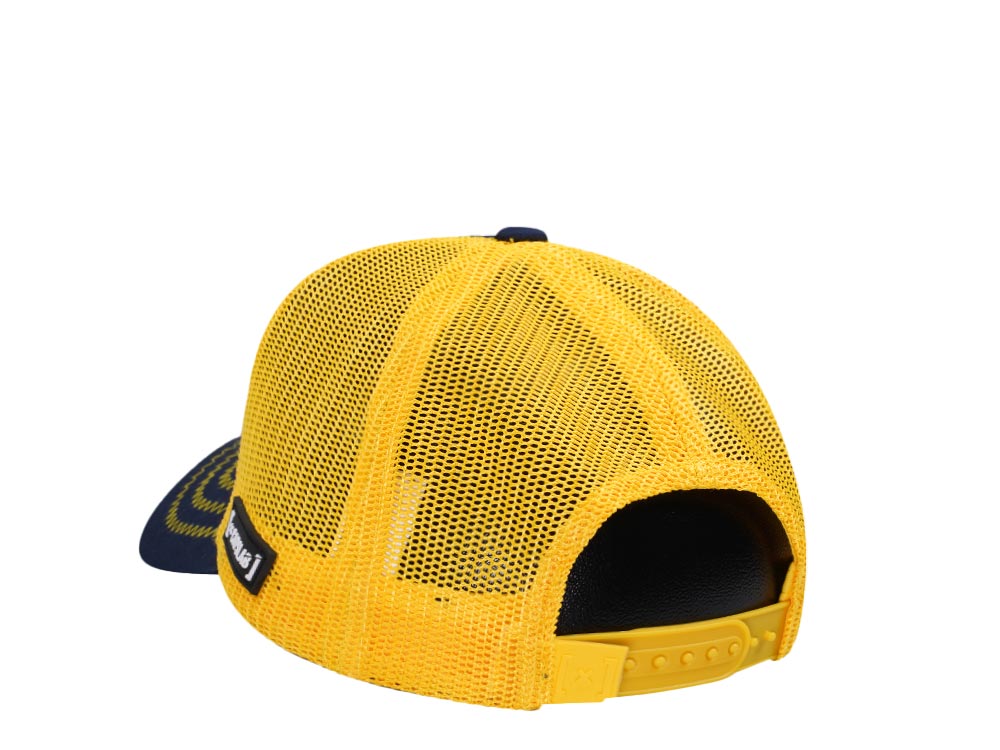 Capslab Dragon Ball Z Vegeta Blue/Yellow Trucker Snapback Gorra