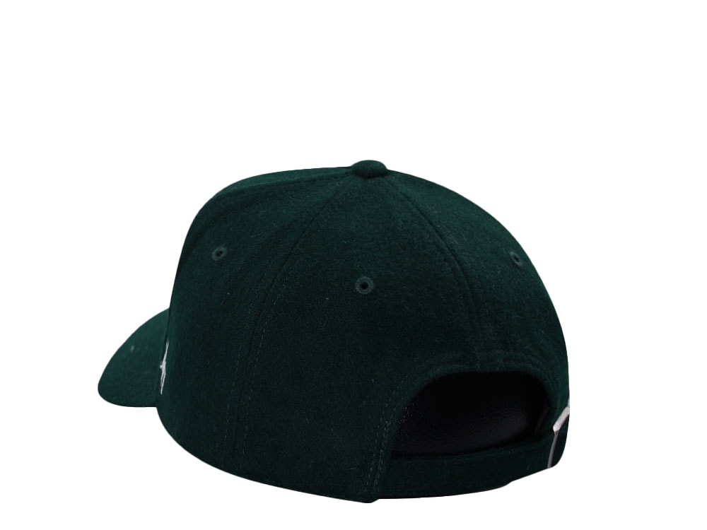 47Brand Oakland Athletics Dark Green Chain Stitch Offside Strapback Gorra