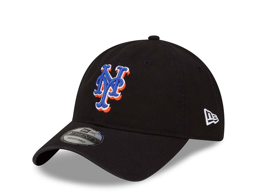 New Era New York Mets Black Core Classic 9Twenty Strapback Gorra