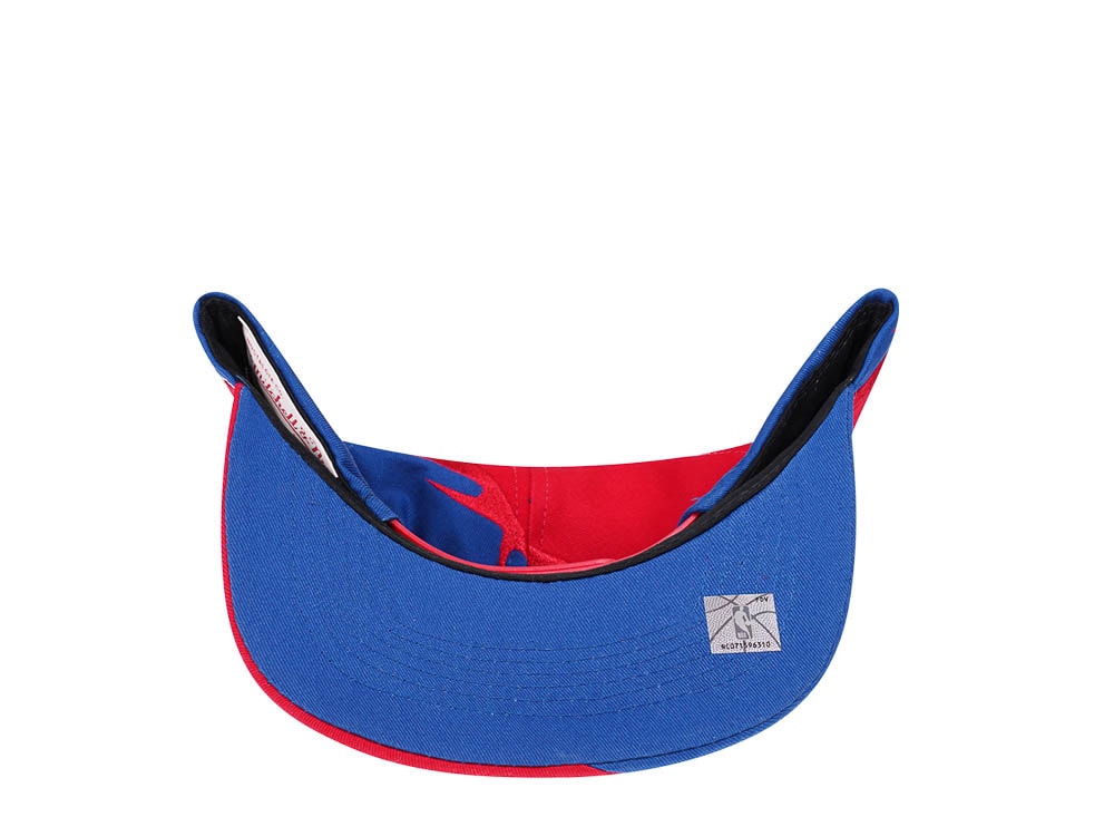 Mitchell & Ness Philadelphia 76Ers NBA Spiral Deadstock Hardwood Classic Snapback Gorra