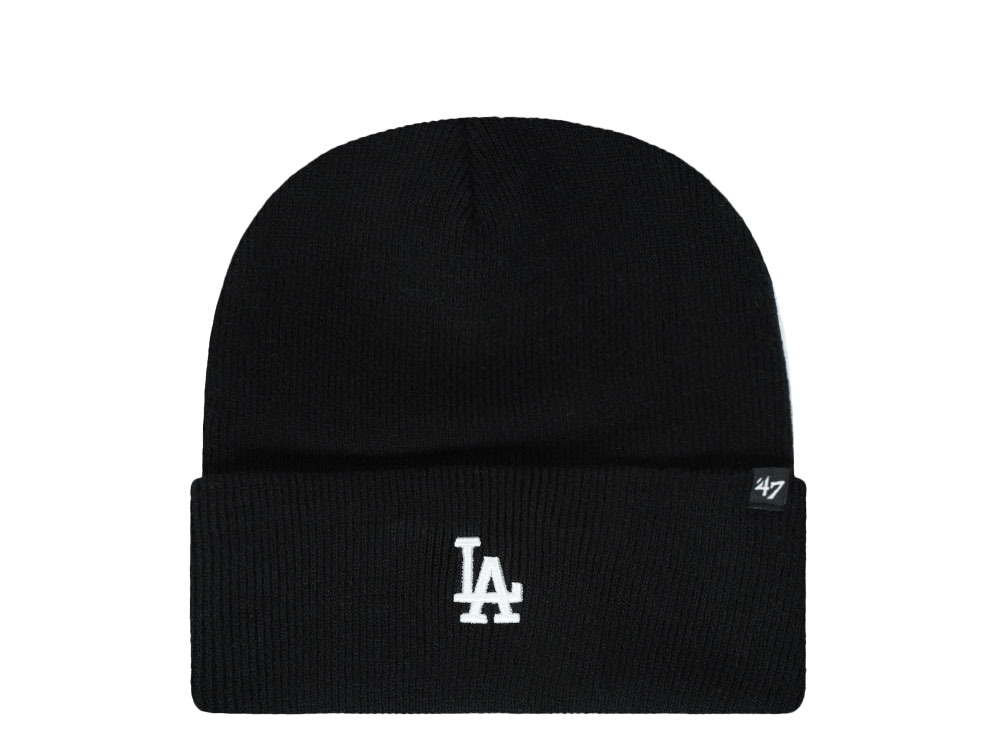 47Brand Los Angeles Dodgers Black Base Runner Gorro