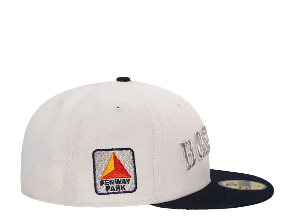 New Era Boston Red Sox Fenway Park Chrome Two Tone 59Fifty Fitted Gorra