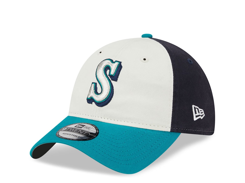 New Era Seattle Mariners On-Field 9Twenty Strapback Gorra