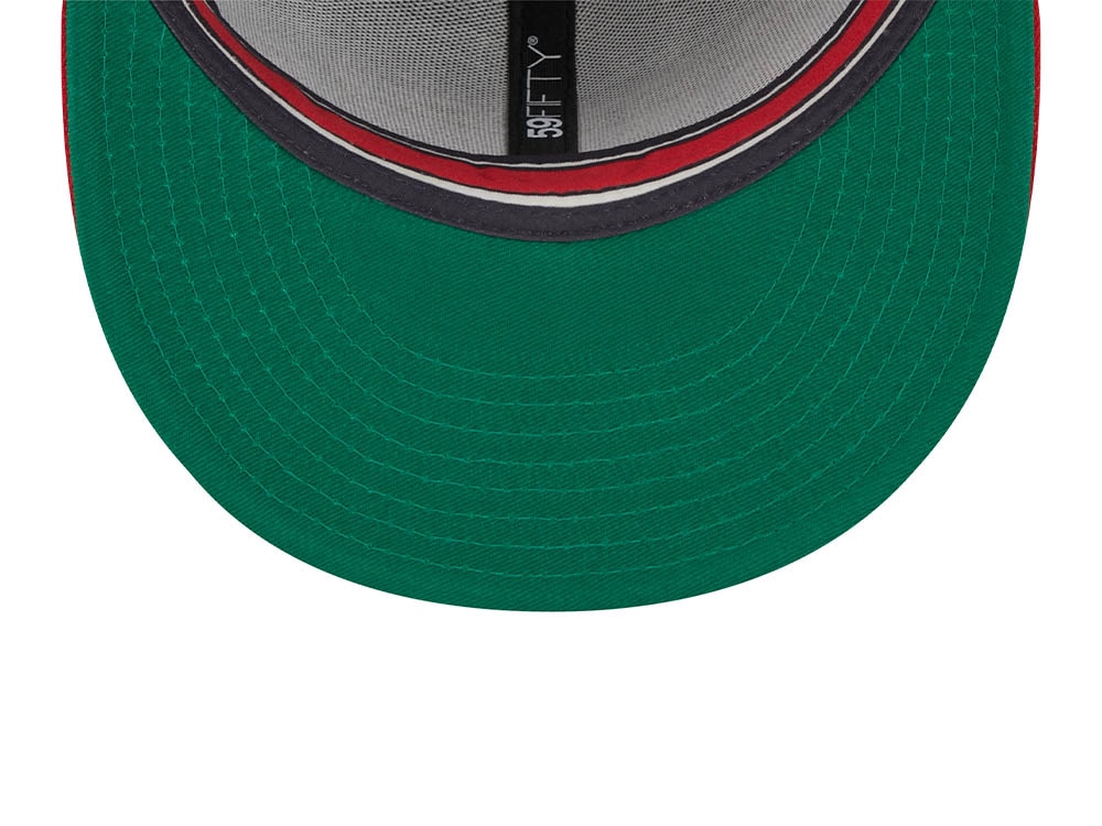 New Era California Angels Retro Script Two Tone Throwback Edition 59Fifty Fitted Gorra