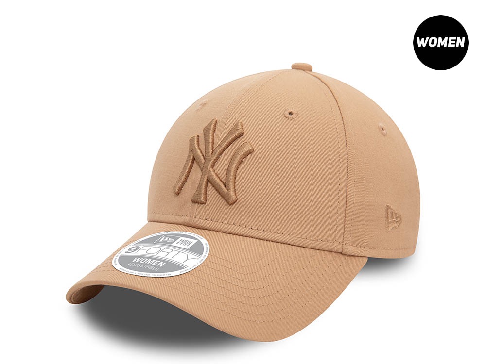 New Era New York Yankees League Brown Womens 9Forty Snapback Gorra