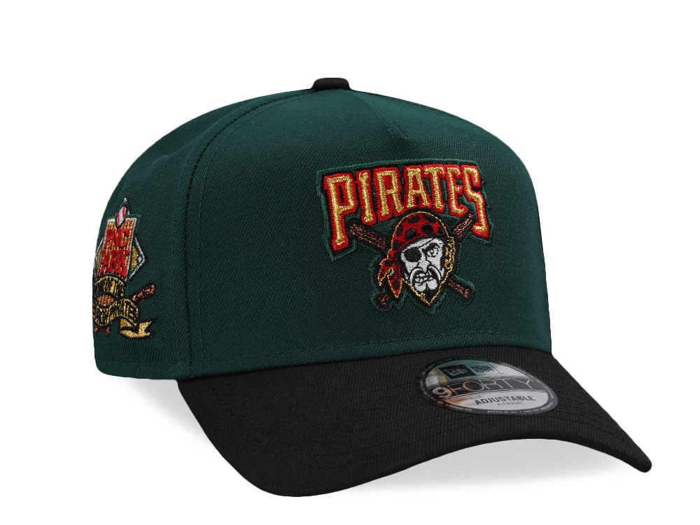 New Era Pittsburgh Pirates PNC Park Dark Green Two Tone Edition 9Forty A Frame Snapback Gorra