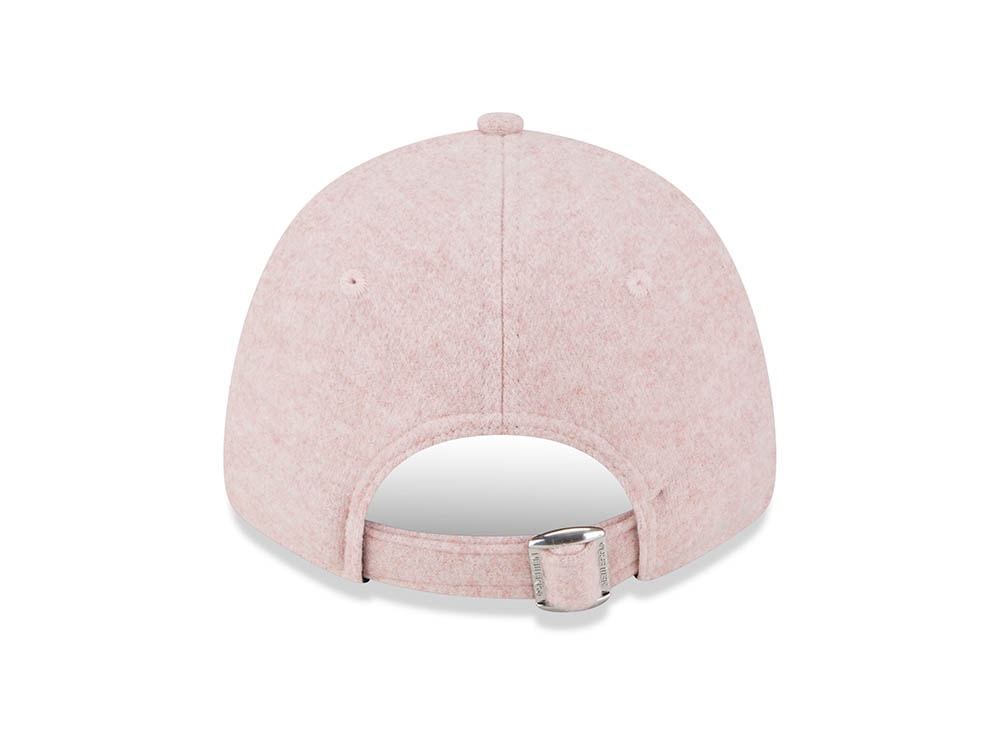 New Era New York Yankees Fleece Pink Womens 9Forty Strapback Gorra