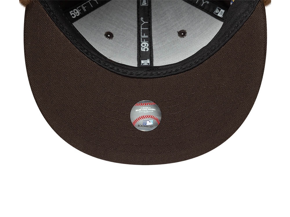 New Era New York Yankees World Series 1996 Brown Prime Edition 59Fifty Dogear Fitted Gorra