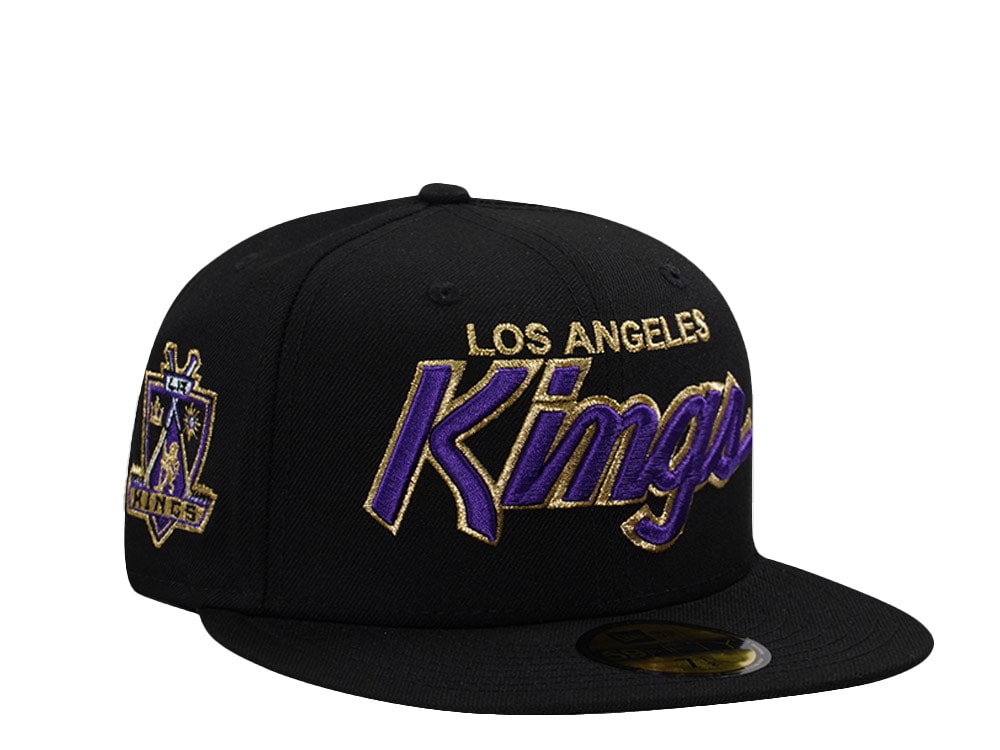 New Era Los Angeles Kings Black Prime Edition 59Fifty Fitted Gorra