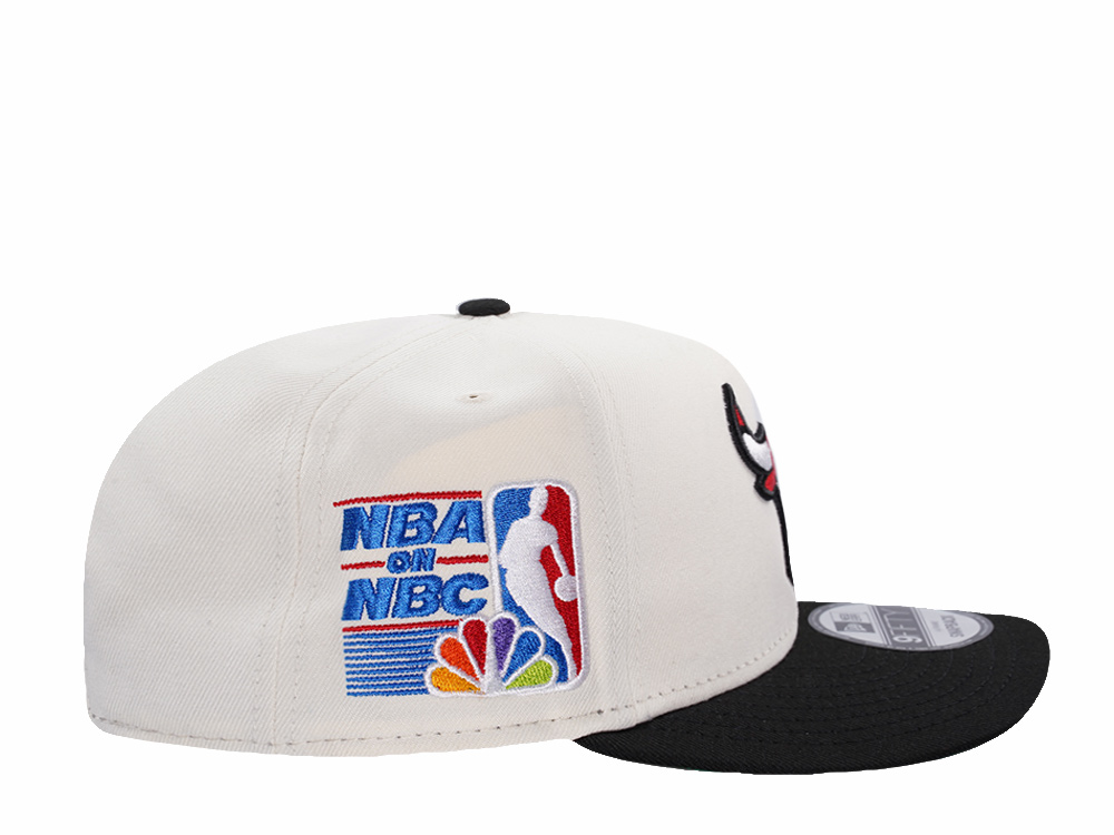 New Era Chicago Bulls NBA on NBC Chrome Two Tone Edition 9Fifty A Frame Snapback Gorra
