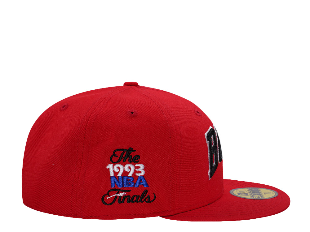 New Era Chicago Bulls NBA Finals 1993 Red Prime Edition 59Fifty Fitted Gorra