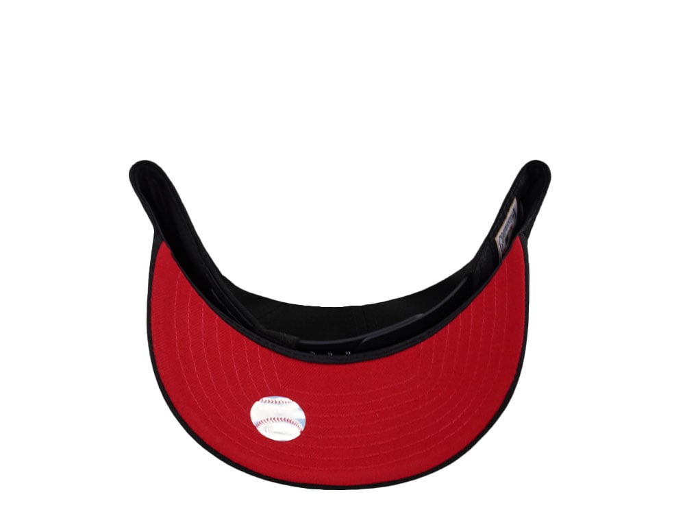 New Era Houston Astros Inaugural Season 2000 Black and Red Edition 9Fifty A Frame Snapback Gorra