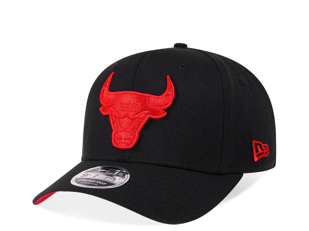 New Era Chicago Bulls Red Flash Edition 9Fifty Stretch Snapback Gorra