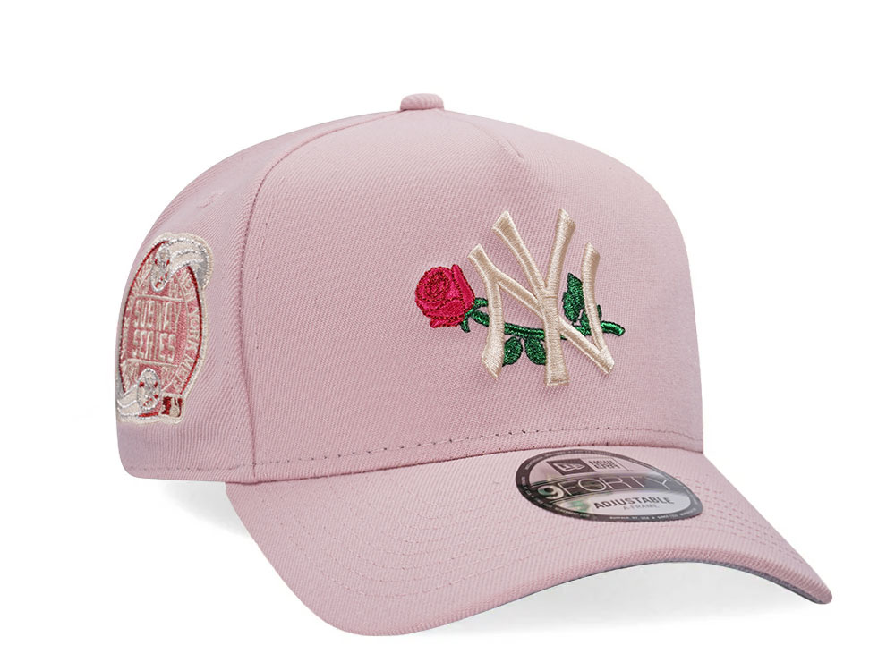 New Era New York Yankees Subway Series 2000 Pink Rouge Edition 9Forty A Frame Snapback Gorra