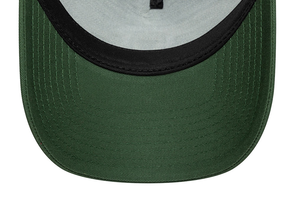 New Era Manchester United Fc Seasonal Dark Green Edition 9Forty A Frame Trucker Snapback Gorra