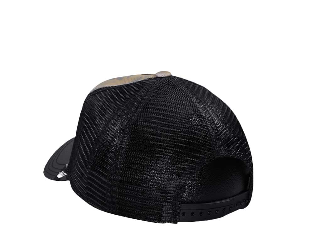 Goorin Bros Jaguar Prideboss Gray Camouflage Trucker Snapback Gorra