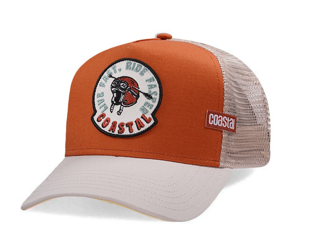 Djinns HFT Ride Faster Rust Coastal Edition Trucker Snapback Gorra