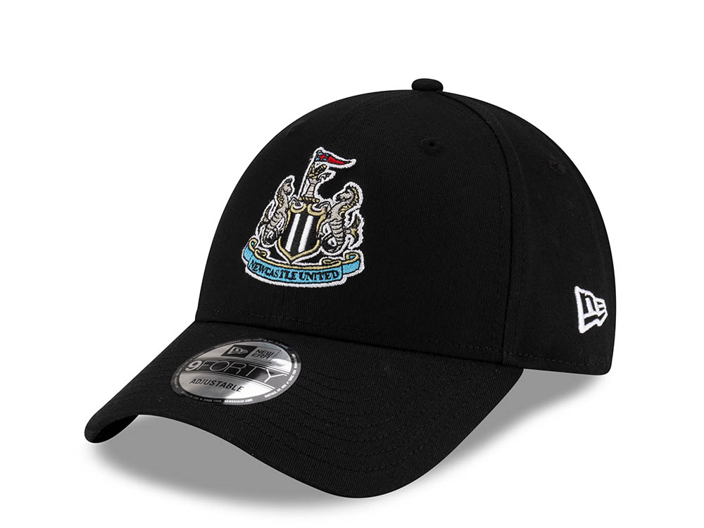 New Era Newcastle United FC Core Black 9Forty Strapback Gorra