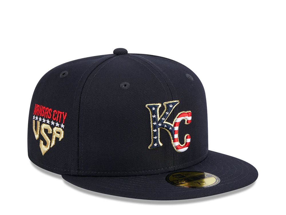 New Era Kansas City Royals 4th of July 23 59Fifty Fitted Gorra