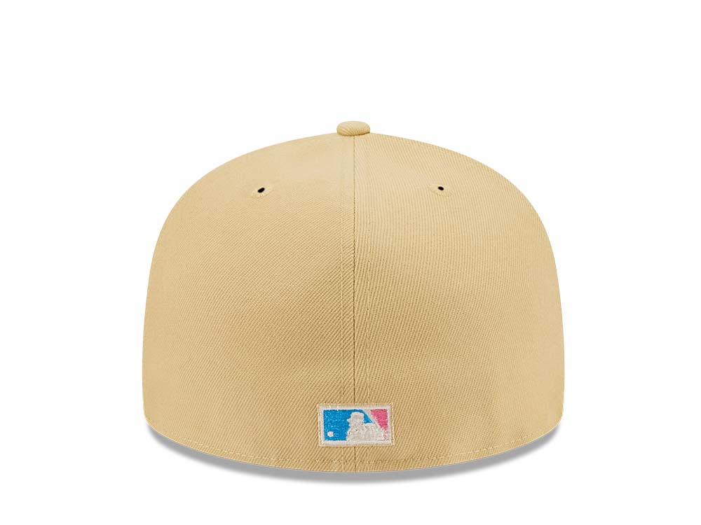 New Era Atlanta Braves Stitch 30th Anniversary Gold Edition 59Fifty Fitted Gorra