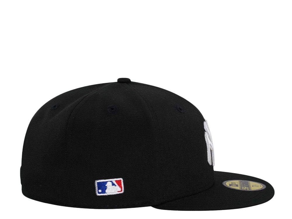 New Era New York Yankees Black Throwback Edition 59Fifty Fitted Gorra