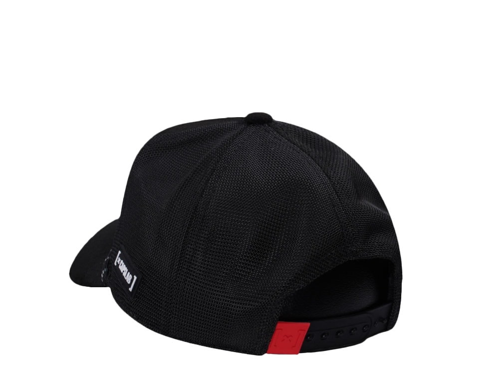 Capslab House Of The Dragon Emblem Black Trucker Snapback Gorra