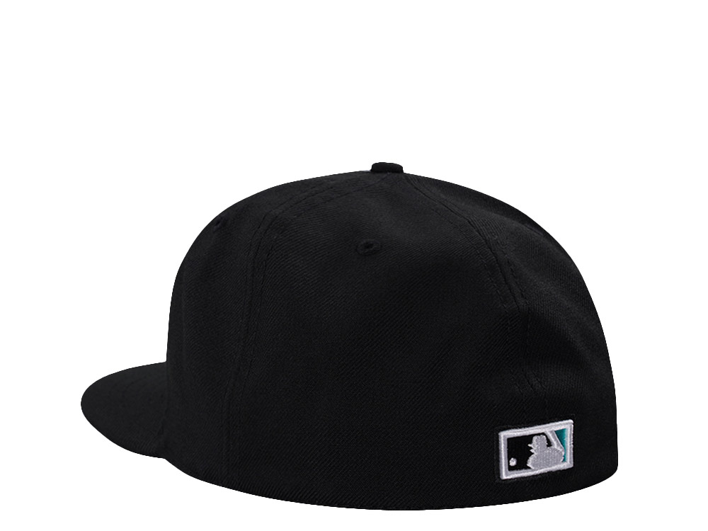 New Era Florida Marlins Wool Authentic On-Field Black Prime Edition 59Fifty Fitted Gorra