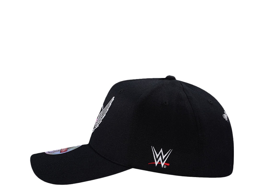 Mitchell & Ness Wrestlemania WWE Bret Hitman Hart Classic Red Stretch Snapback Gorra