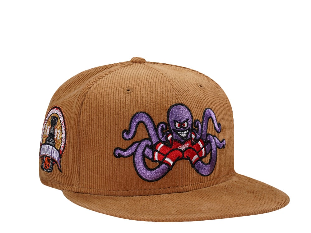 New Era  Detroit Red Wings Stanley Cup 2002 AL Camel Corduroy Prime Edition 59Fifty Fitted Gorra