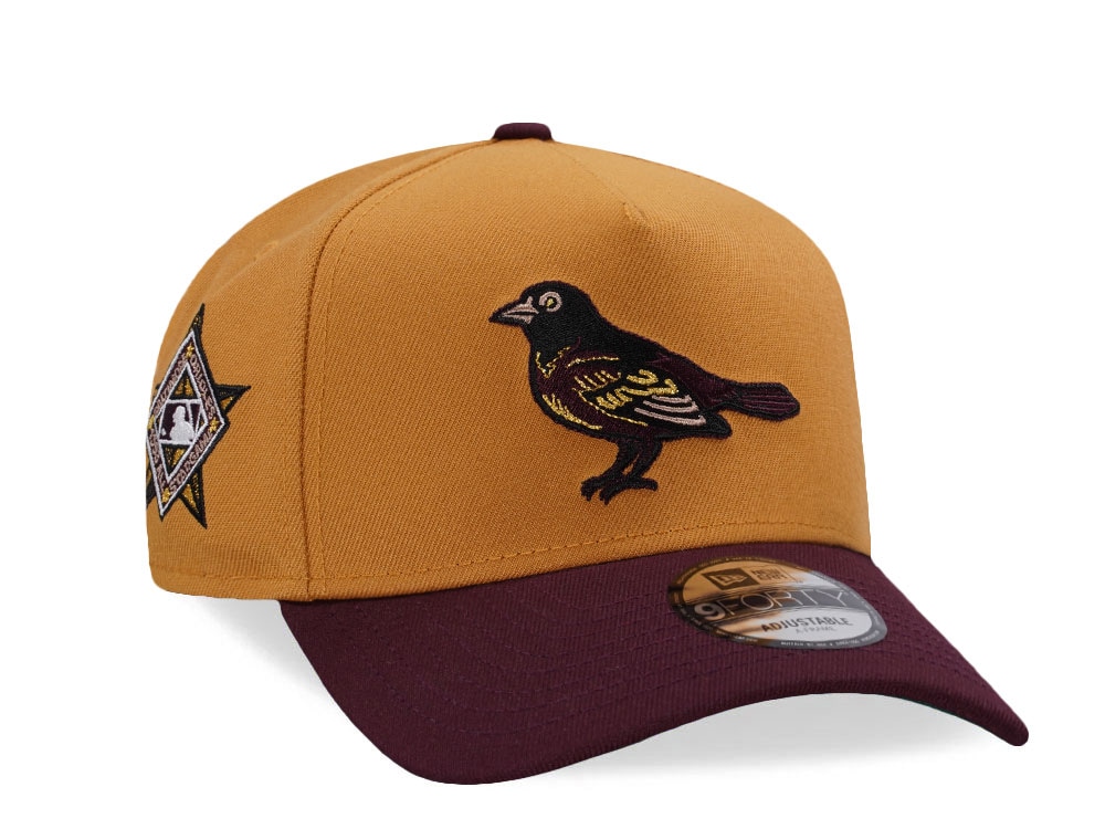 New Era Baltimore Orioles All Star Game 1993 Panama Two Tone Edition 9Forty A Frame Snapback Gorra