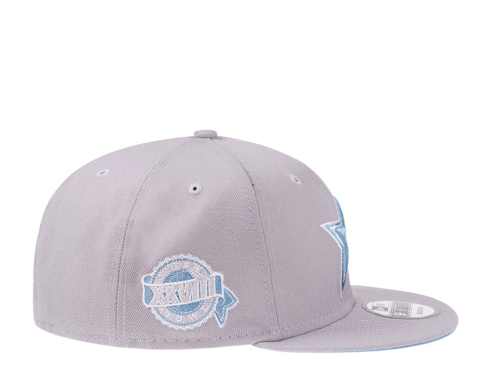 New Era Dallas Cowboys Super Bowl XXVIII Fresh Blue Edition 9Fifty Snapback Gorra