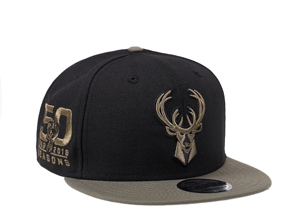 New Era Milwaukee Bucks 50 Seasons Edition 9Fifty Snapback Gorra