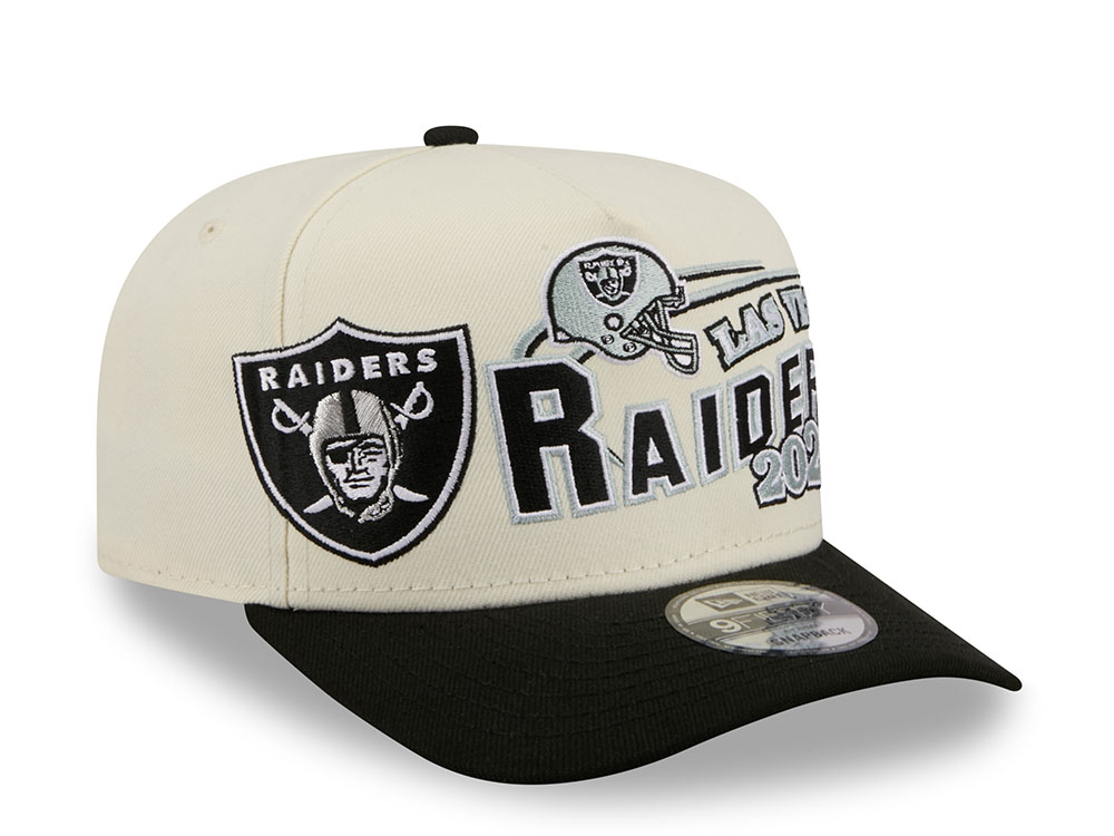 New Era Las Vegas Raiders Classic Logo Two Tone Edition 9Fifty A Frame Snapback Gorra