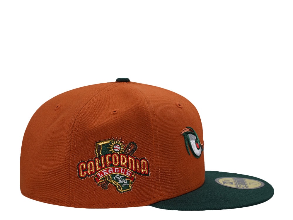 New Era Lake Elsinore Storm California League Rust Edition 59Fifty Fitted Gorra