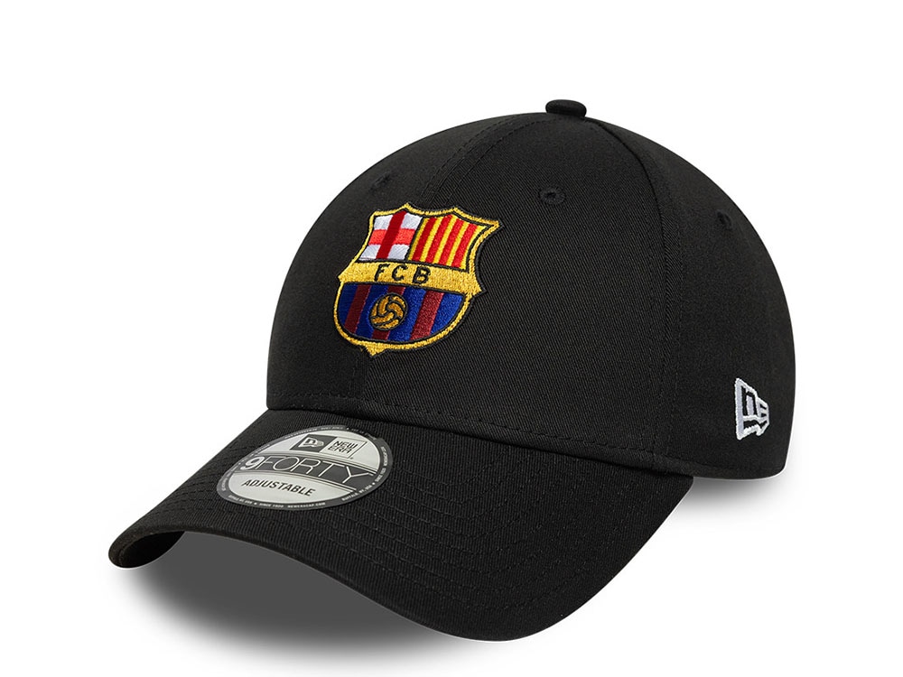 New Era Barcelona FC Black Edition 9Forty Strapback Gorra