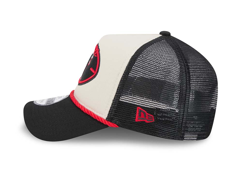 New Era Atlanta Falcons Sideline 2024 9Forty A Frame Trucker Snapback Gorra